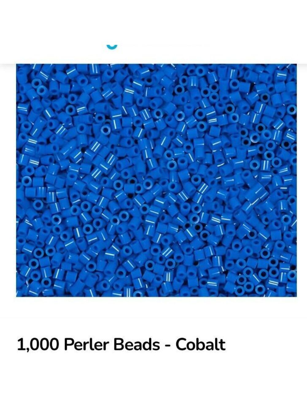 Perler Beads for Crafting and DIY Projects 1,000 Cobalt Blue Fuse Beads